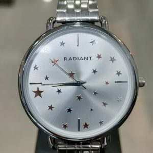 RADIANT SAINT LAURENCE SIL & RG DIAL SS BRACELET