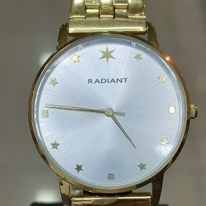RADIANT STARRY GOLD DIAL IP GOLD BRACELET