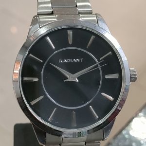 RADIANT MALORCA BLACK DIAL SS BRACELET