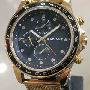 RADIANT CANARIAS MULTI BLACK DIAL IPG MESH